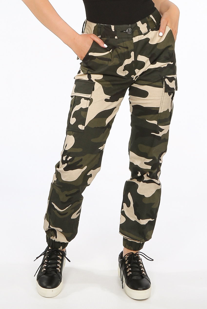 camouflage joggers