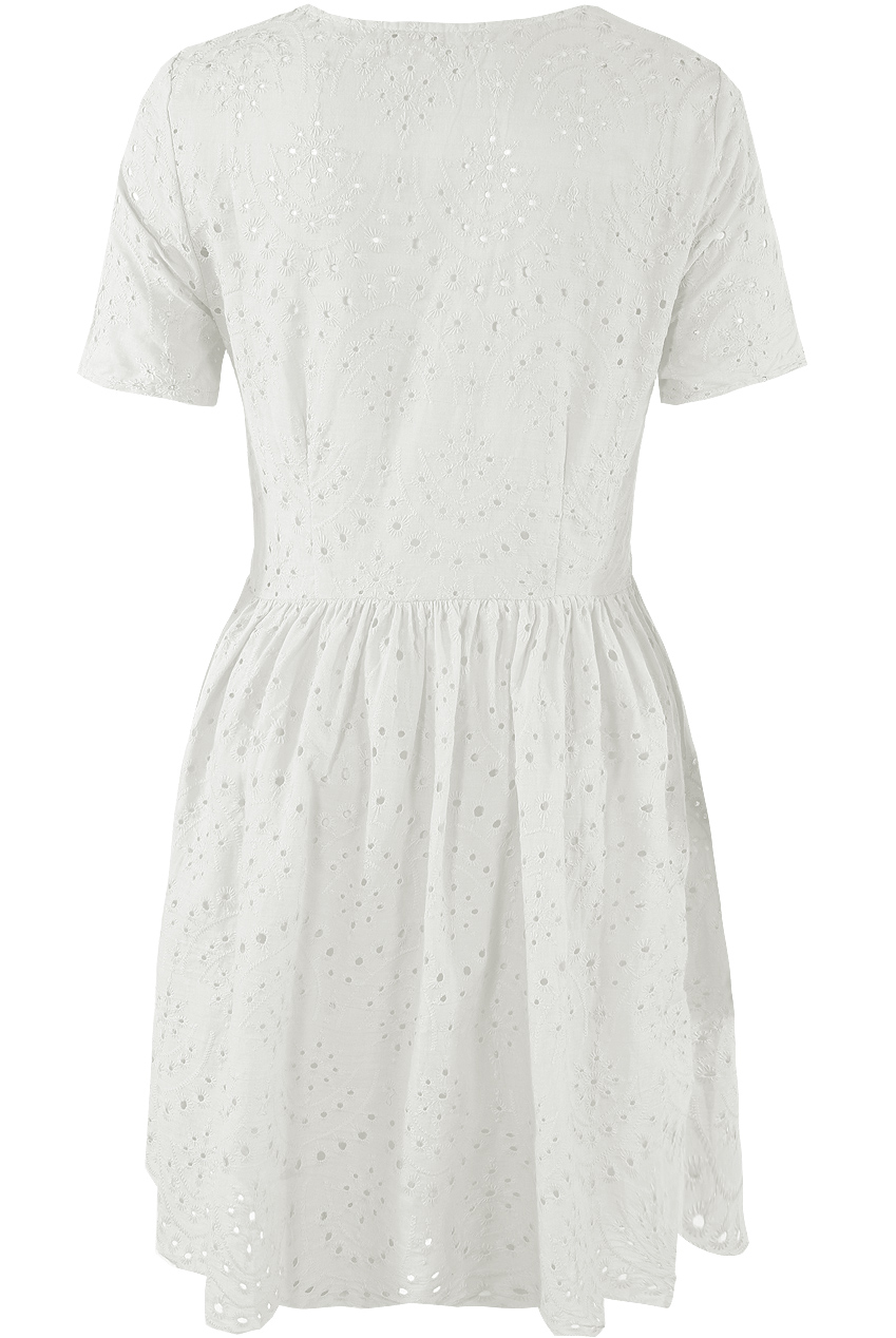 Embroidered Broderie Anglaise Skater Dress - Buy Fashion Wholesale in ...