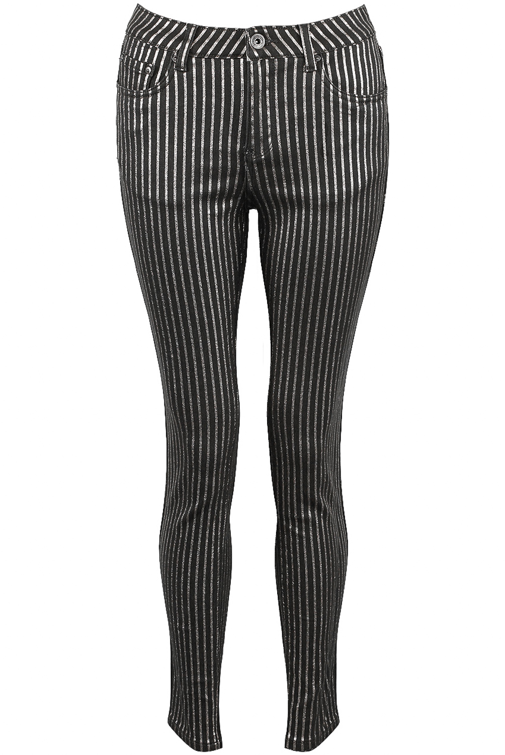 Glitter Stripes Skinny Jeans - Buy Fashion Wholesale in The UK