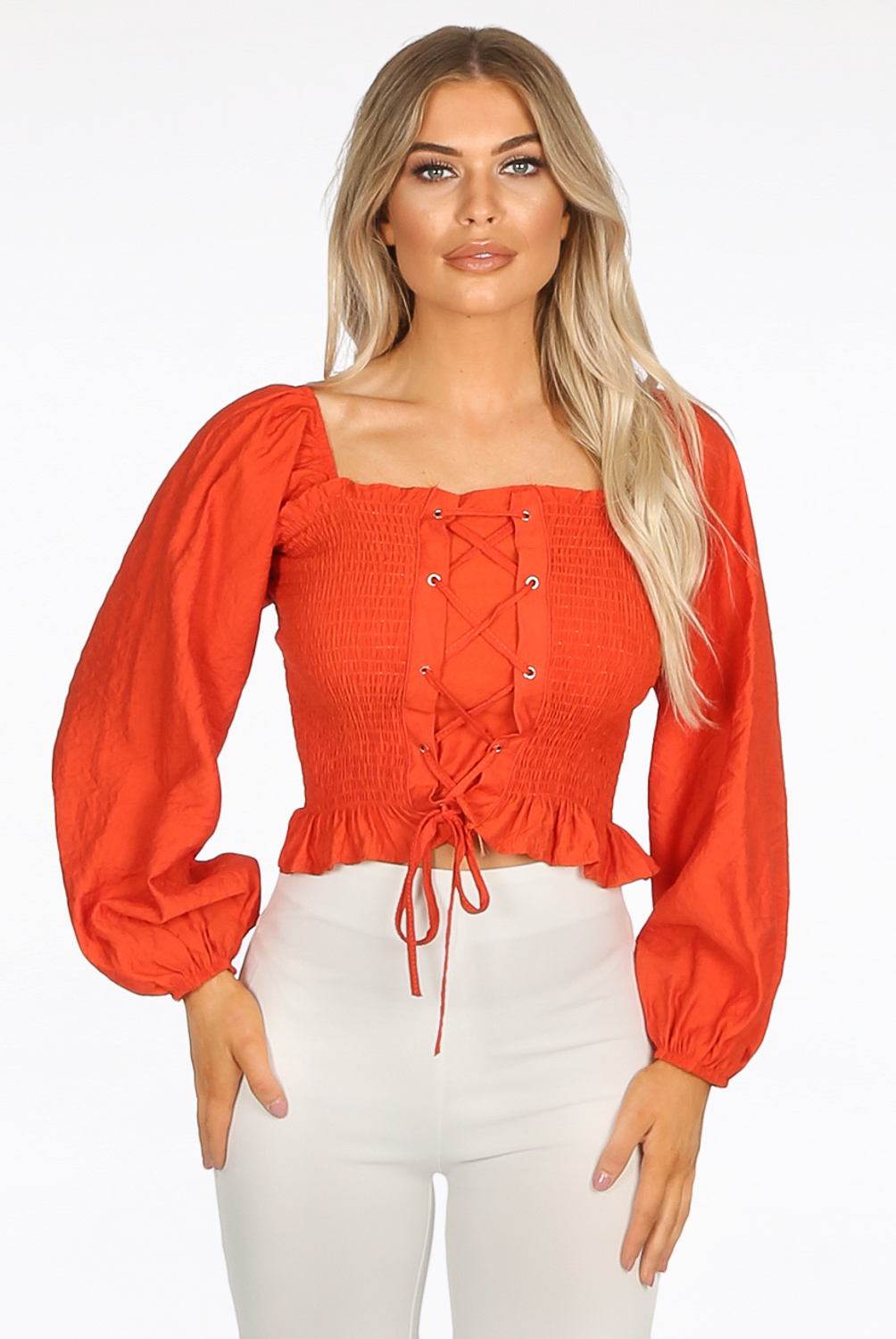 lace bardot top