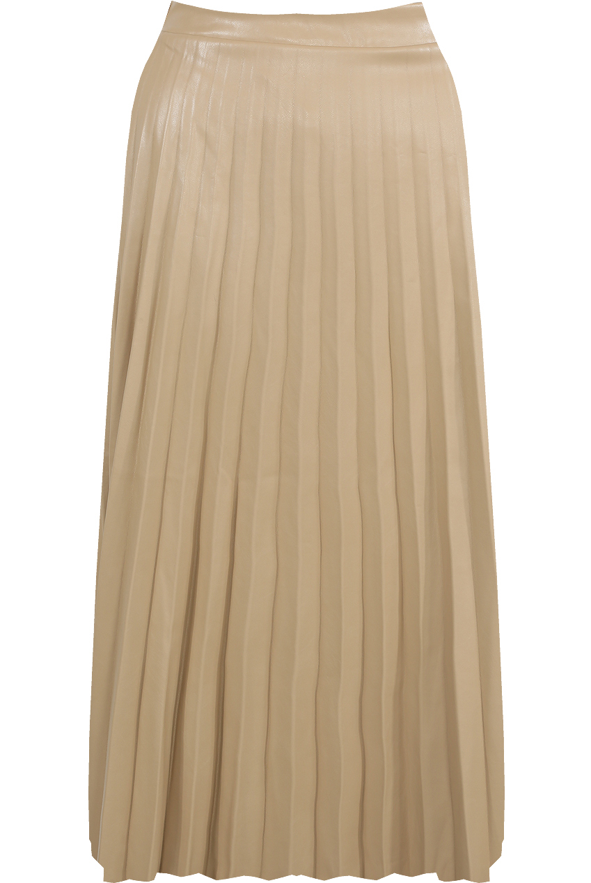 Elasticated Waist Pleated Midi Skirt - Buy Fashion Wholesale in The UK