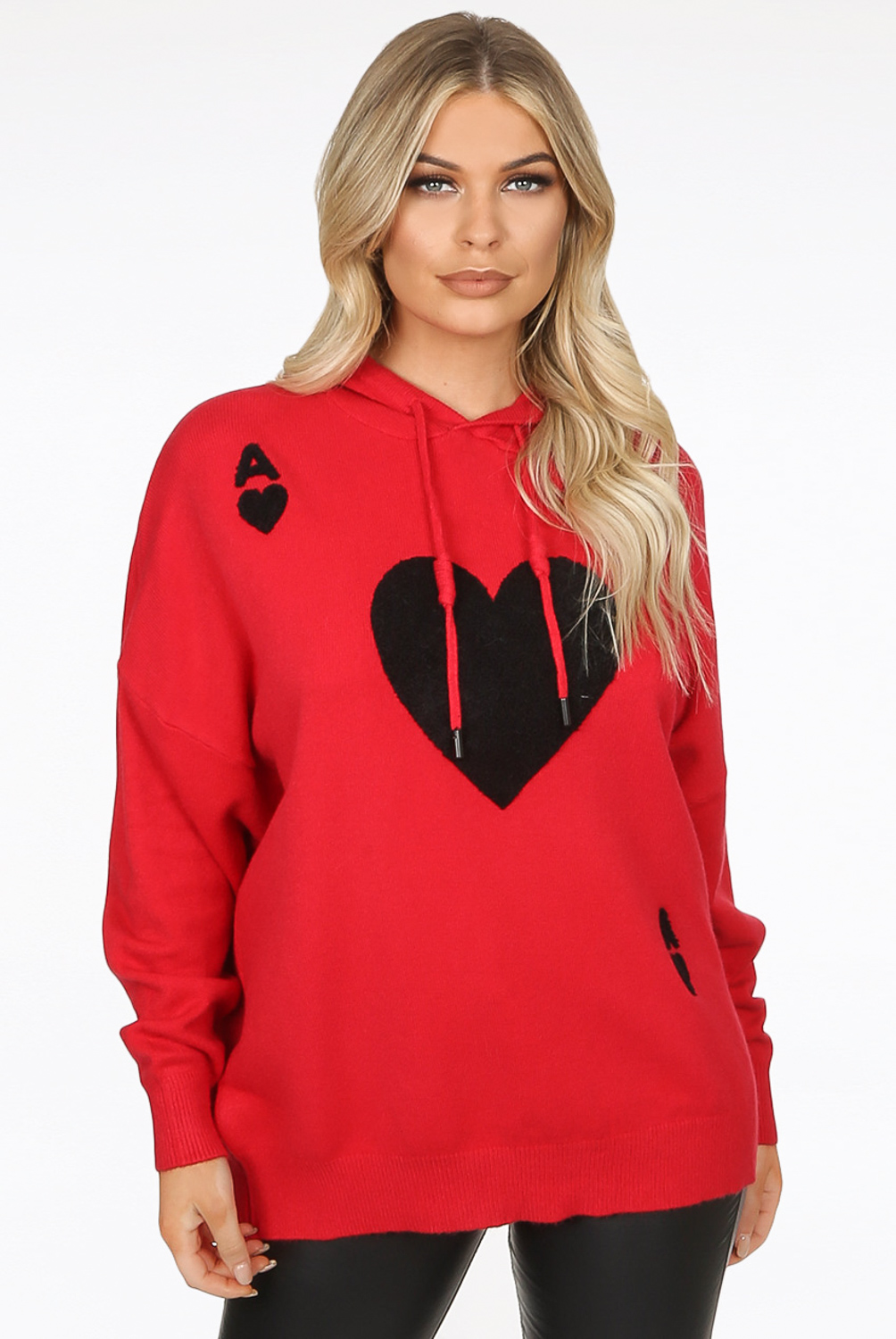 ace of hearts hoodie