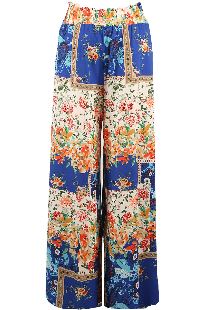 Floral Print Palazzo Pants- Buy Fashion Wholesale in The UK