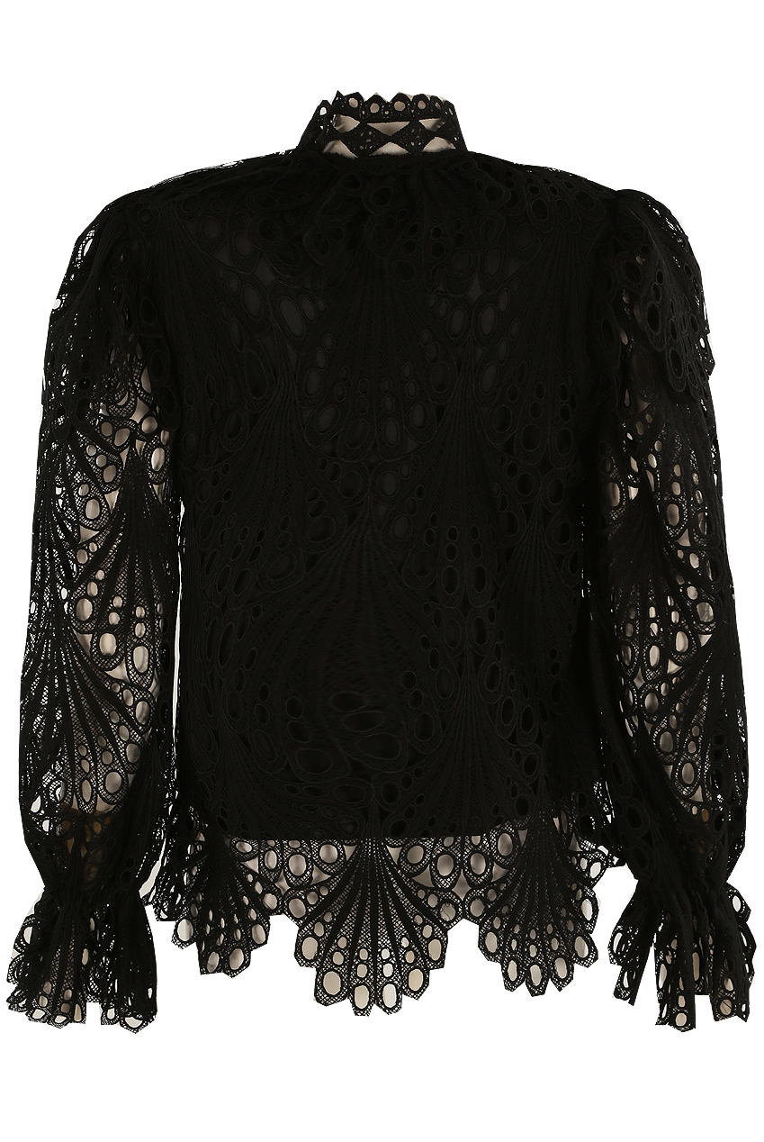 Crochet Lace Long Sleeve Blouse - Buy Fashion Wholesale in The UK