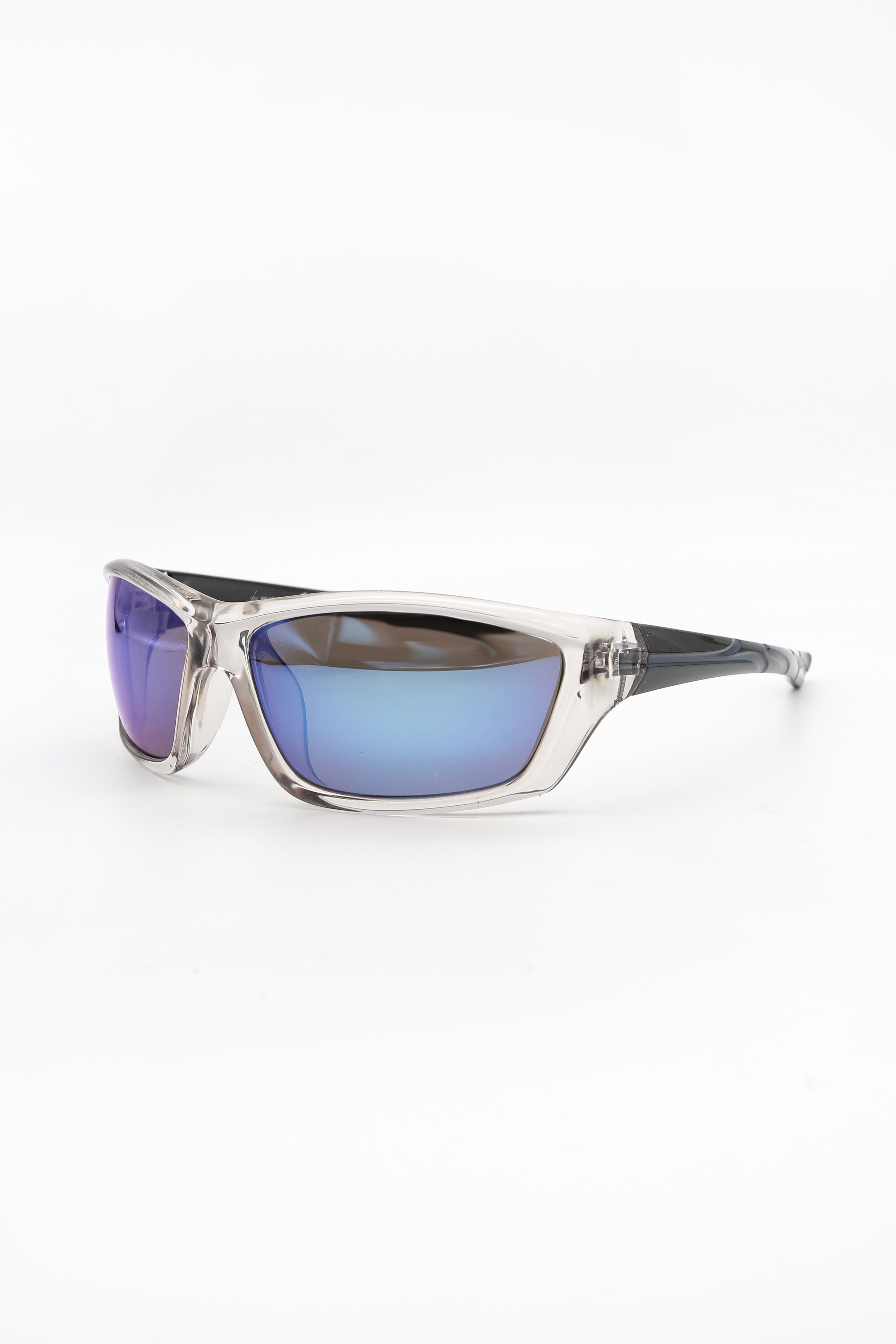 Clear Frame Sports Sunglasses
