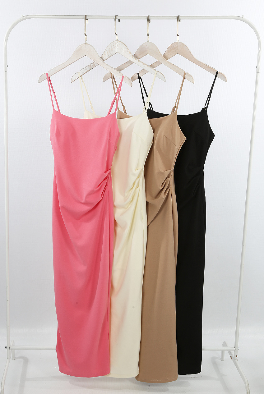 midi dress with slit