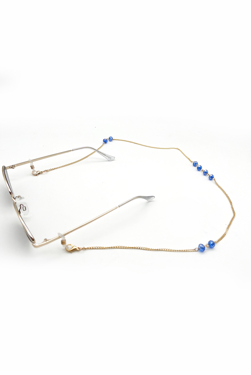 Beaded Gold Glasses Chain Buy Fashion Wholesale in The UK