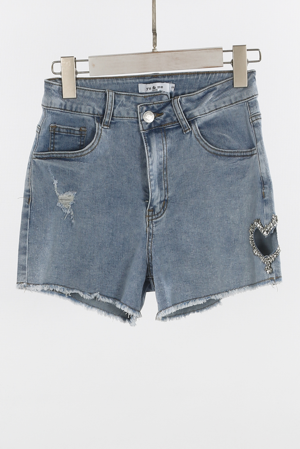 How To Turn Jeans Into Shorts (with lace, trim, and embellishments!)