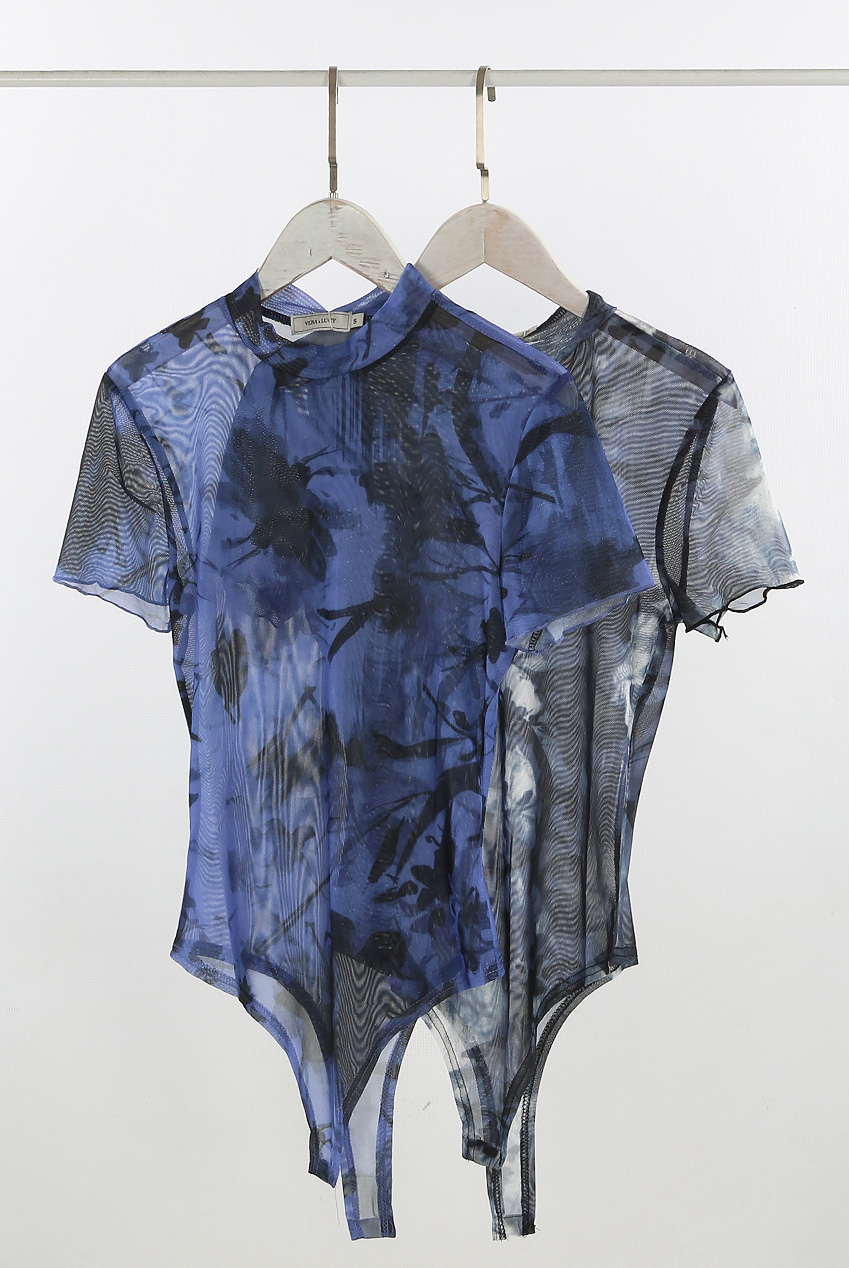 Sheer Mesh Bodysuit - Buy Fashion Wholesale in The UK