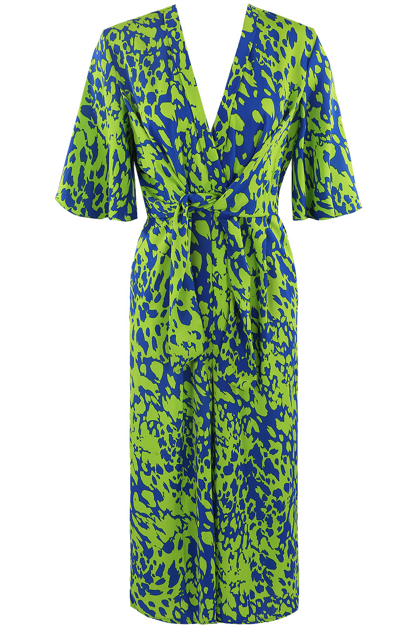 Smooth Leopard Print Jumpsuit main image 1