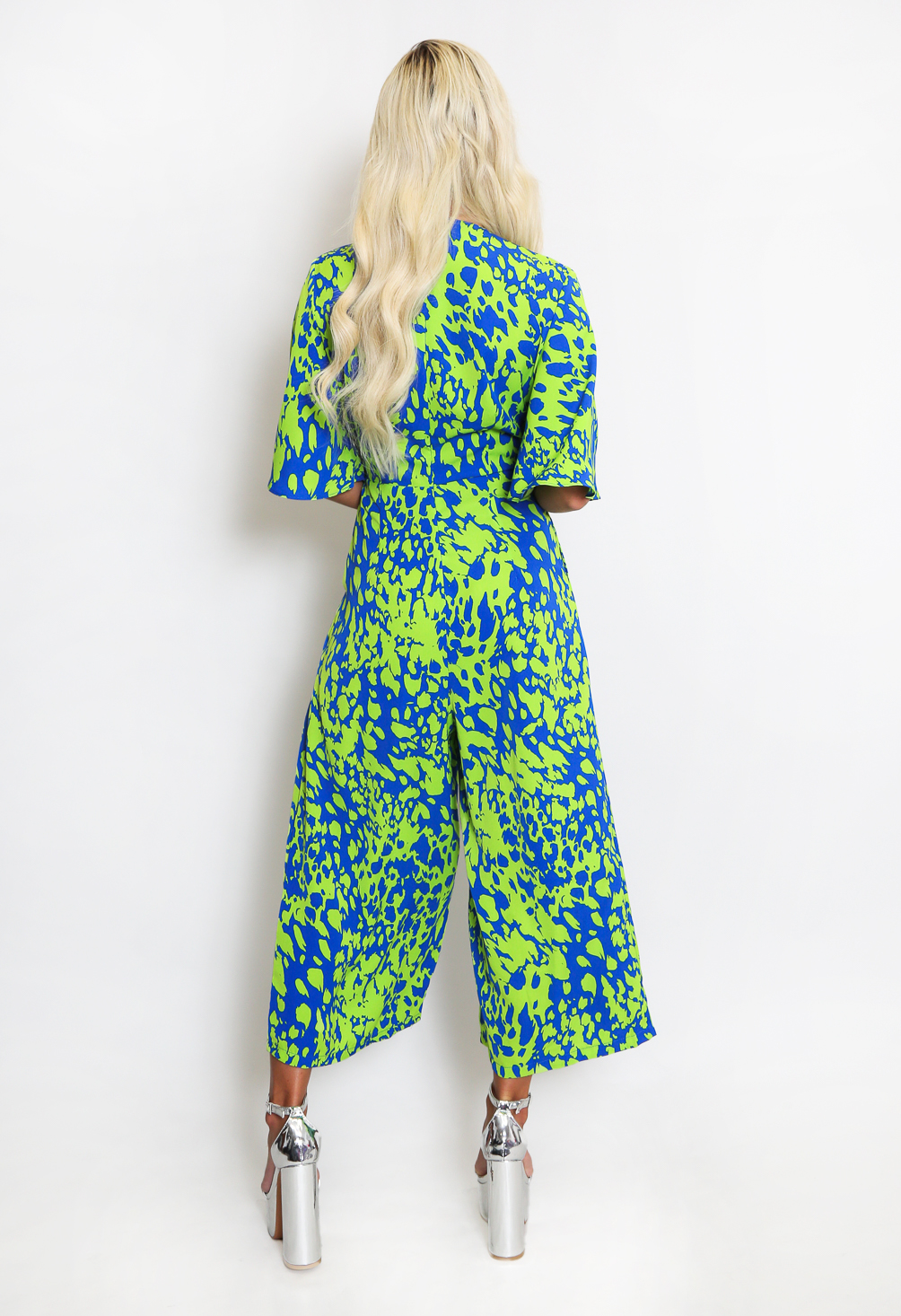Statement Leopard Zipfront Jumpsuit