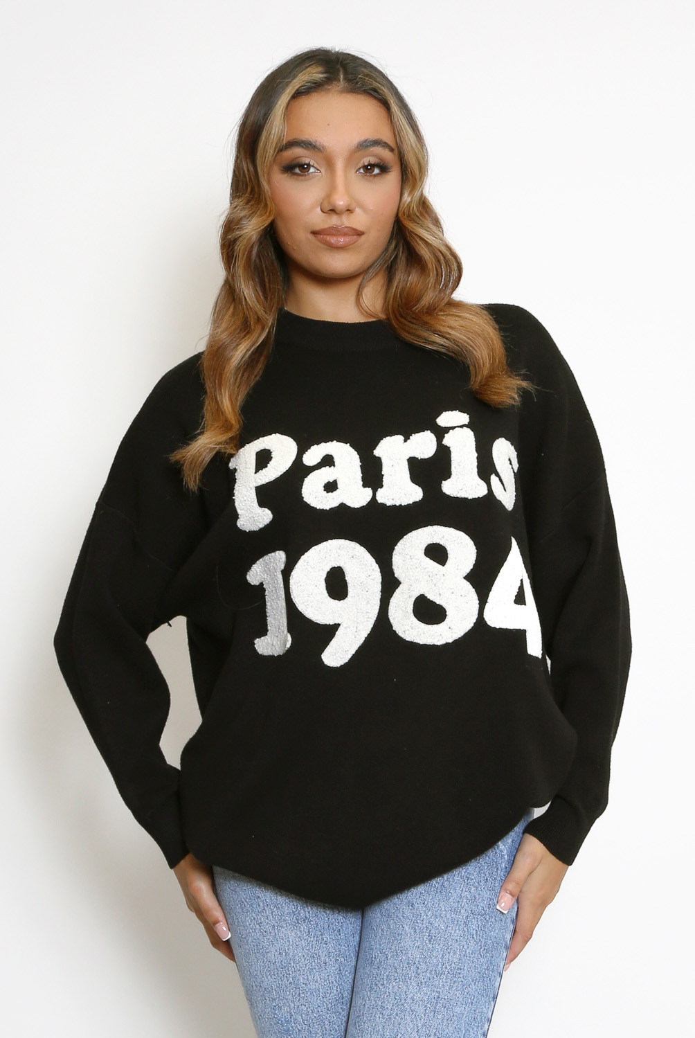Paris 1984 Slogan Jumper - Buy Fashion Wholesale in The UK