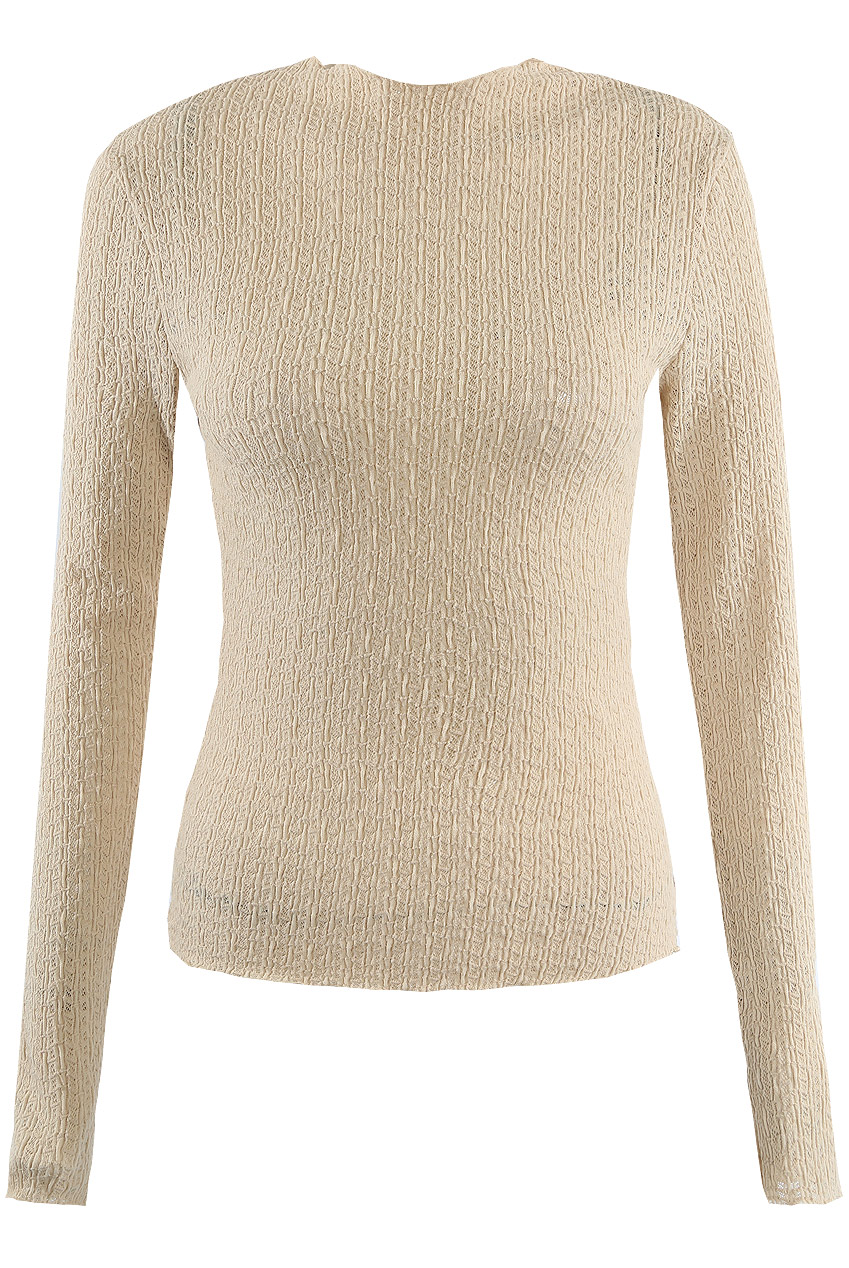 Sheer Long Sleeve Top - Buy Fashion Wholesale in The UK