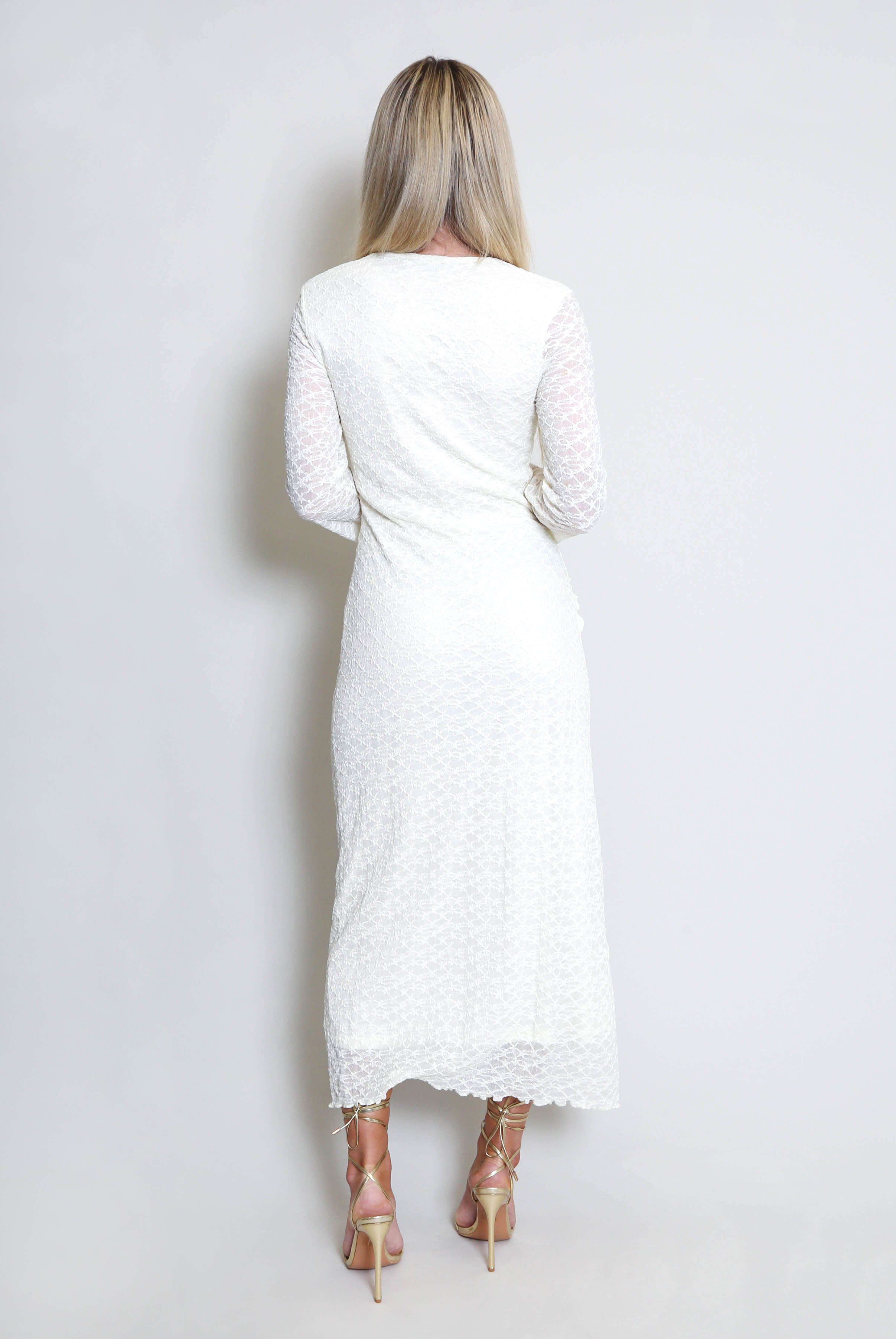chinese dress ladies Disturbia | Deirdre Flute Sleeve Maxi Dress