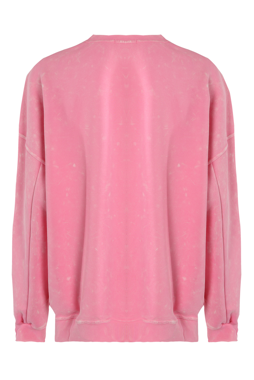 【BAON】[unisex] Golb Printing Pigment Over Round Sweatshirt azobleng roots garment-dyed sweatshirt | AZOBLENG FINDS SHOP