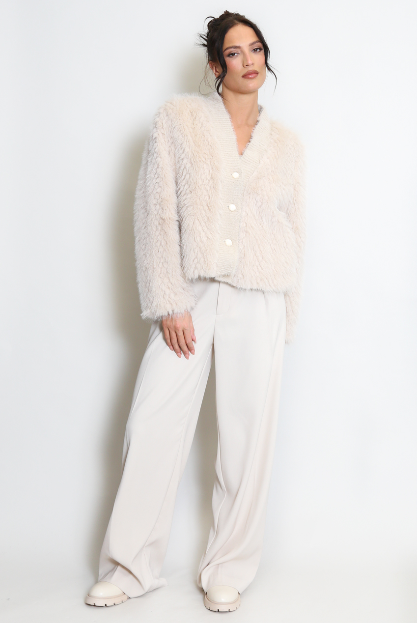 トップス andwang fur bonbon cardigan 1_b1386376-24f3-4333-a581-