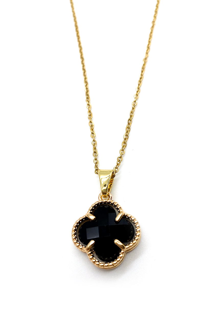 Stainless Steel Clover Pendant Necklace - Buy Fashion Wholesale in The UK
