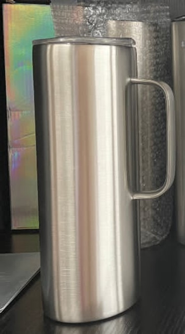 20oz Steel Tumbler w/handle