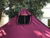 Queen Palm Four Seasons Canopy Frame and Flame Retardant Top (Size:10'x20')