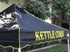 California Palm Four Seasons Kettle Corn Frame and Flame Retardant Top 10x10