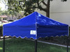 Queen Palm Canopy Frame and Flame Retardant Top (Size:5'x5')