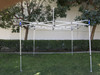 Royal Palm Canopy Frame and Flame Retardant Top (Size:8'x8')