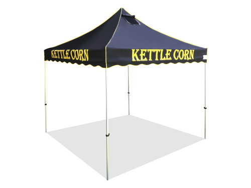 Princess Palm Four Seasons Kettle Corn Frame and Flame Retardant Top 10x10 Princess Palm Four Seasons Kettle Corn Frame and Flame Retardant Top 10x10