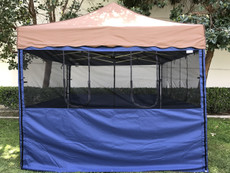 Flame Retardant Mesh Food Walls (Size:10'x10')