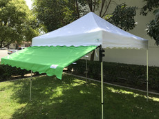 Custom Awning Cover-FABRIC ONLY (Size: 10'x10')