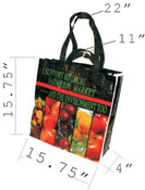 Reusable Recycler Shopping bag (15.75x15.75)