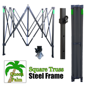 Queen Palm Steel Frame with Square Truss