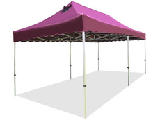 California King Palm Four Seasons Canopy Frame and Flame Retardant Top (Size:10'x20')