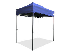 Queen Palm Canopy Frame and Flame Retardant Top (Size:5'x7.25')