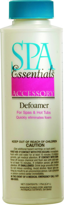 Spa Essentials Defoamer - 1 pt - 32424