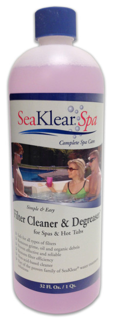 SeaKlear Spa Filter Cleaner & Degreaser - 1 qt - 1140201
