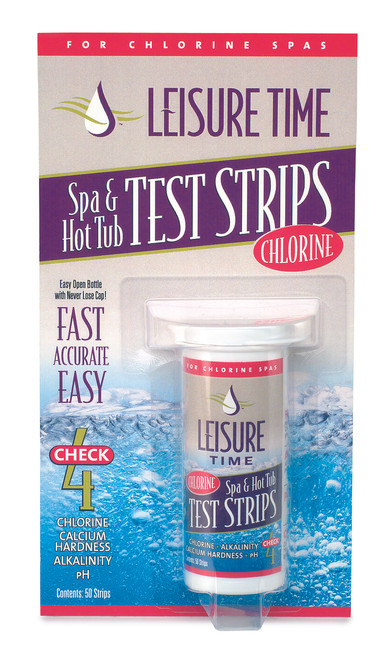 Leisure Time® Spa & Hot Tub Test Strips - Chlorine