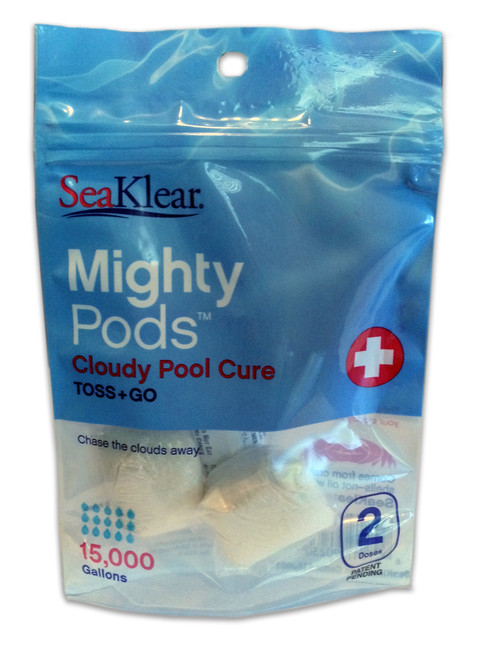 SeaKlear Mighty Pods Toss + Go Cloudy Pool Care  -  1160001