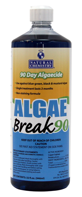 Natural Chemistry® Algae Break 90 - 1 qt  -  07600