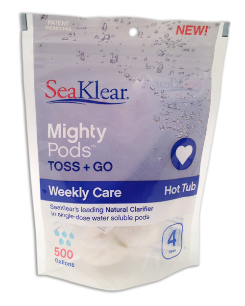 SeaKlear Spa Mighty Pods Hot Tub Weekly Care - 1160050