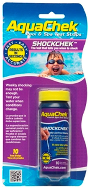 AquaChek® ShockChek™ Pool & Spa Test Strips  -  512254