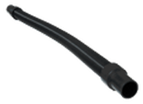 ClearView Connector Hose, Black & Silver - 1 1/2" x 6'  -  VH226