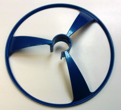 Zodiac Baracuda® T5 Wheel Deflector, Hose Mount, Blue  -  R0541900