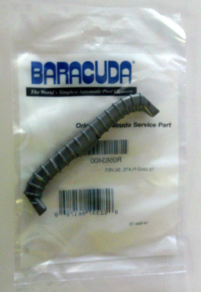 Zodiac Baracuda® T5 Skid Plate, Silver, Old Part # R0508700  -  R0563400