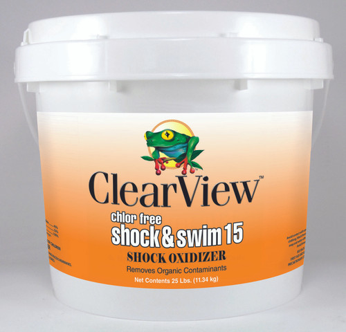 ClearView Chlor Free Shock and Swim 15 - 25 lb  -  CVCF025