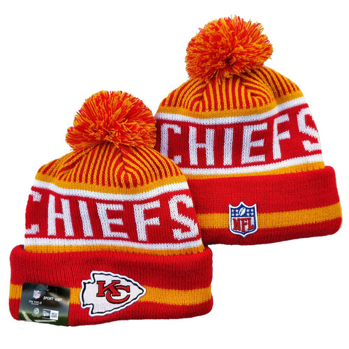2021 The Kansas City Chiefs Knit Hat Cap Beanie Knit Cap
