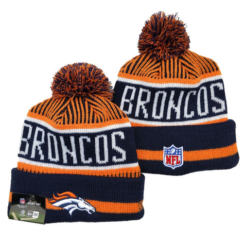 2021 Denver Broncos Knit Hat Cap Beanie Knit Cap