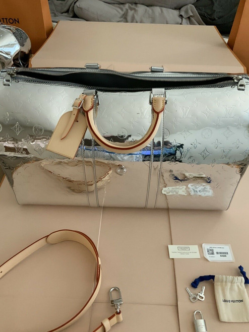 Louis Vuitton mirrored Keepall bag 50 SOLD OUT 100% authentic with receipt