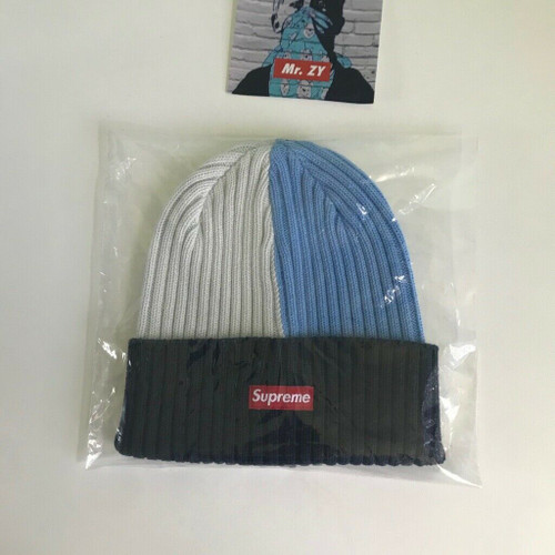 Supreme SS20 Overdyed Beanie BOX LOGO HAT CLASSIC CAMP CAP 5-PANEL Camouflage DS