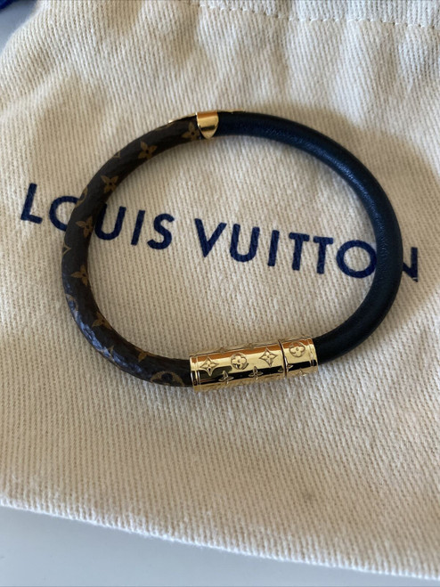Louis Vuitton Daily Confidential Bracelet M6431E Black