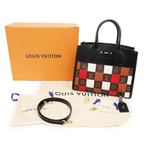 Louis Vuitton City Steamer MM Bag M55517 Hand Shoulder Monogram Damier LV New